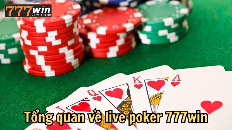 Tổng quan về live poker 777win
